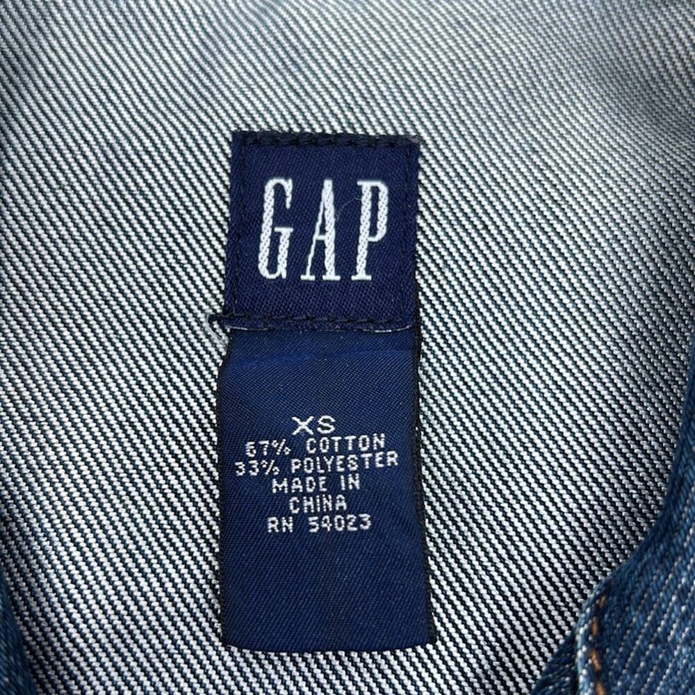 Gap Women's Blue Denim Jacket Size XS - Picture 13 of 16